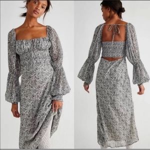 Free People Aglow Midi Dress